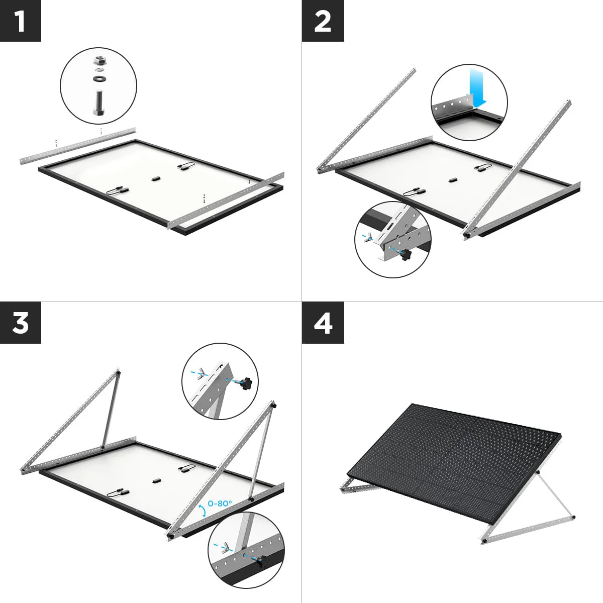 EcoFlow 50” Tilt Mount Bracket - Image 3