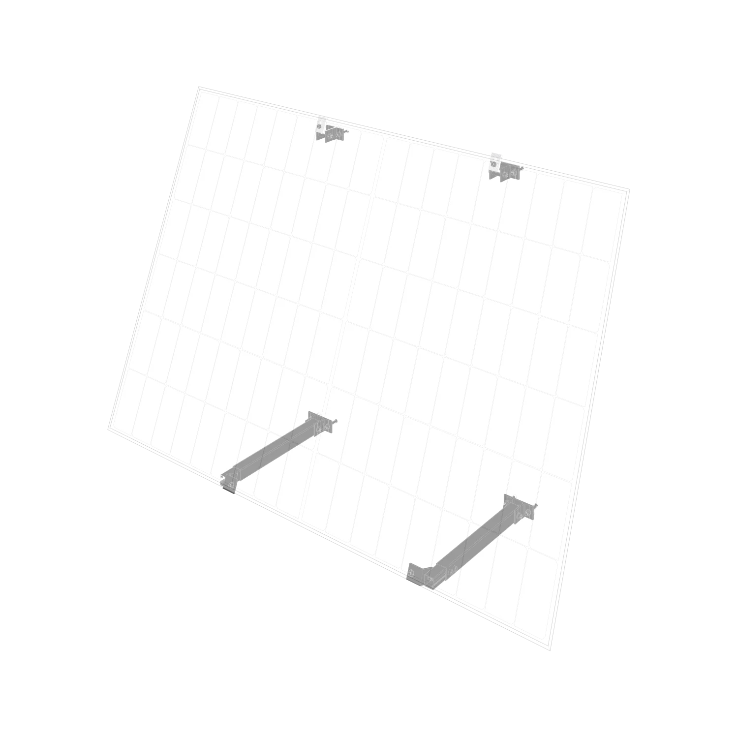 EcoFlow Bracket Adjustable - Facade - Image 2