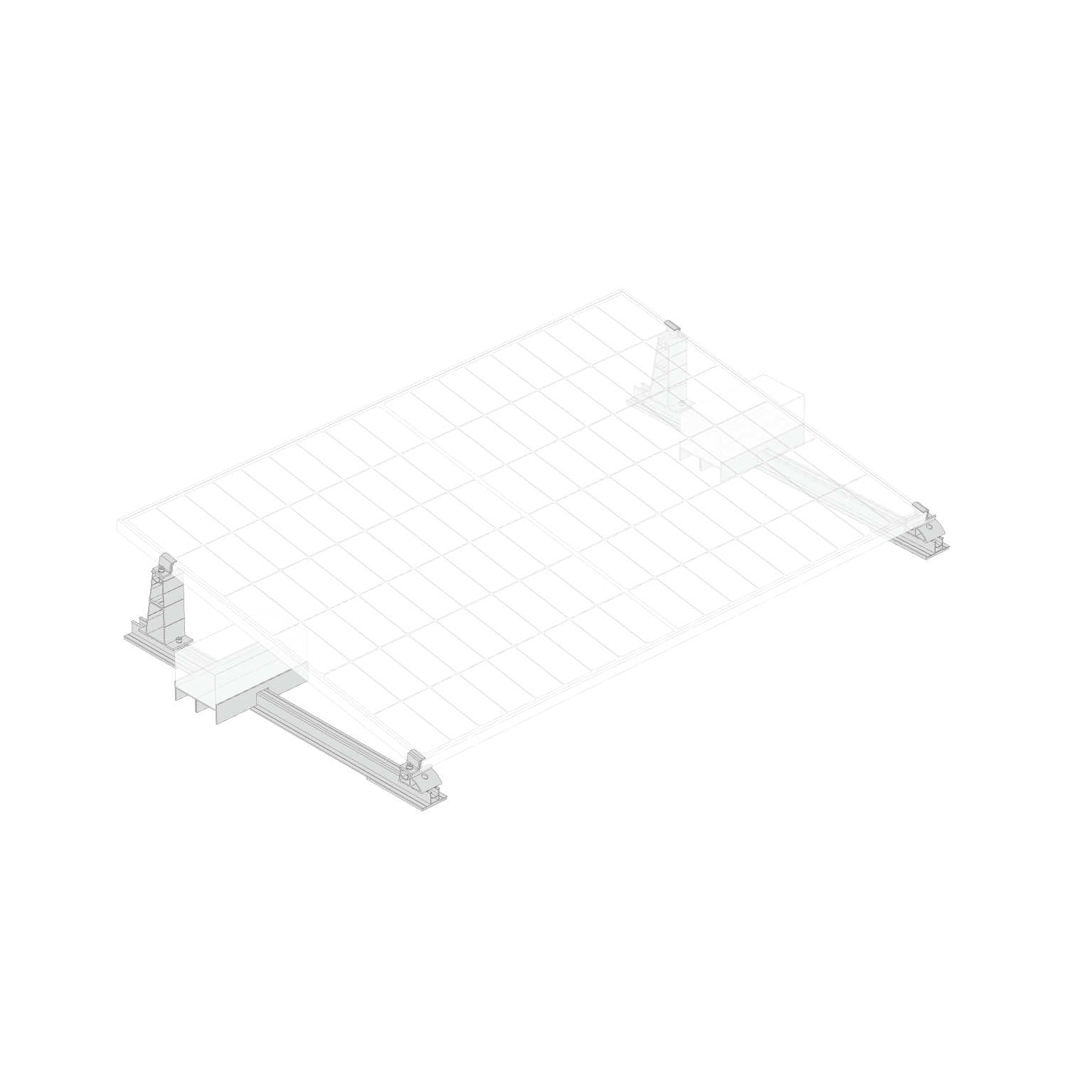EcoFlow Bracket - Flat Roof - Image 2