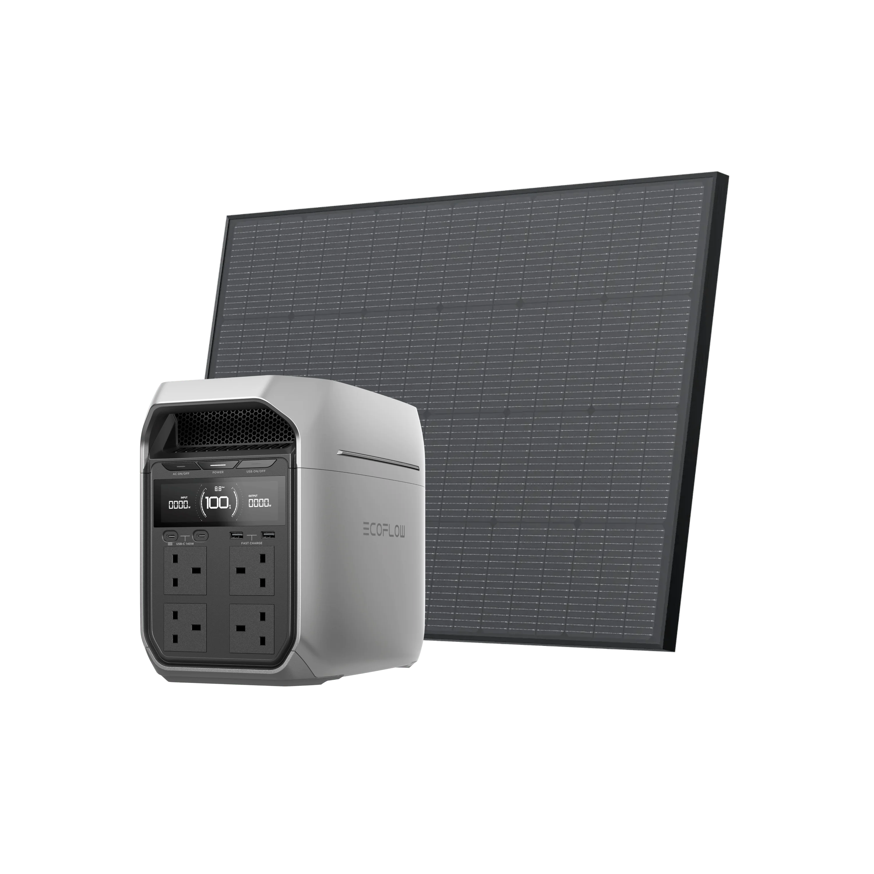 EcoFlow DELTA 3 Series Solar Generator (Rigid PV175W) - Image 3