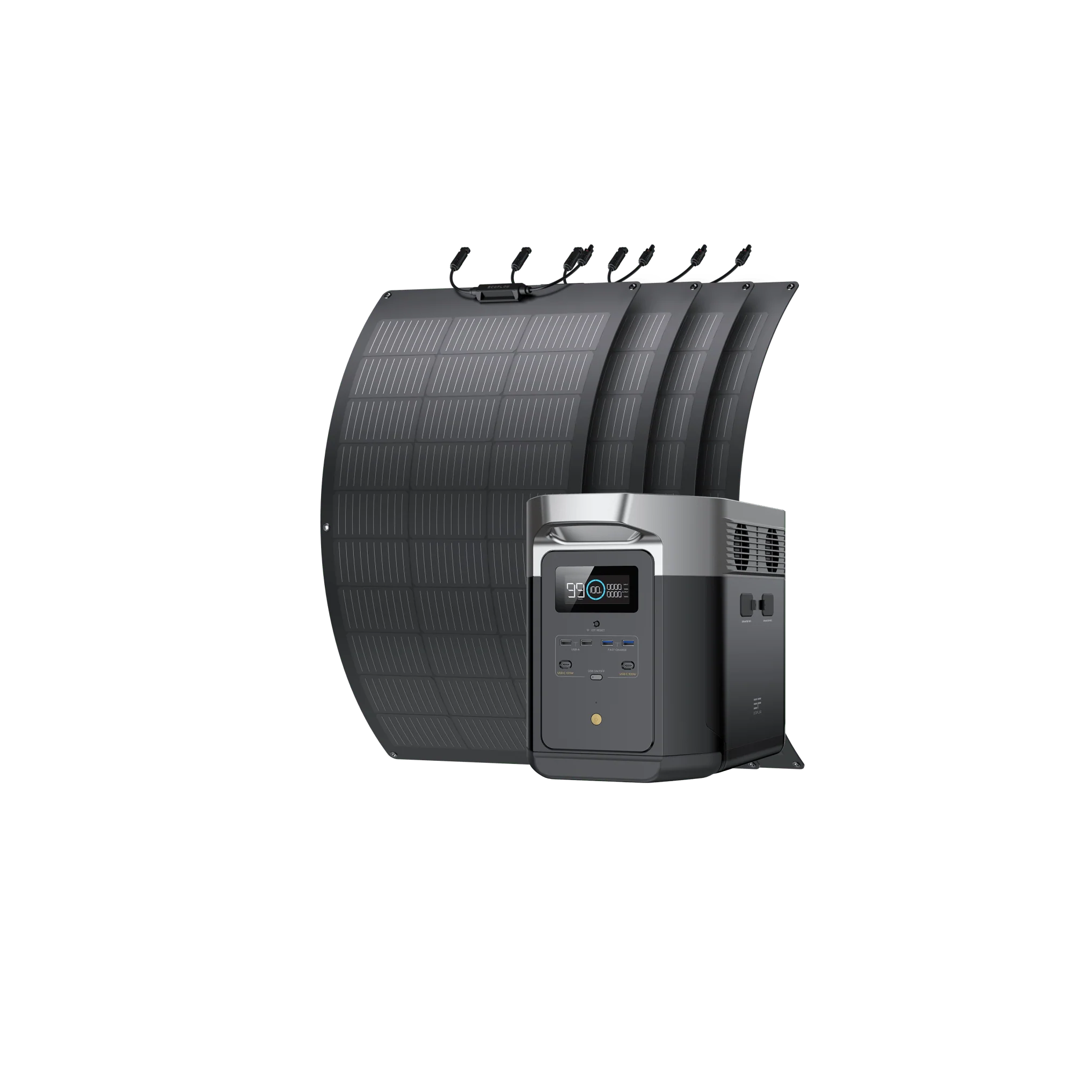 EcoFlow DELTA Max Solar Generator (Flexible PV100W) - Image 3