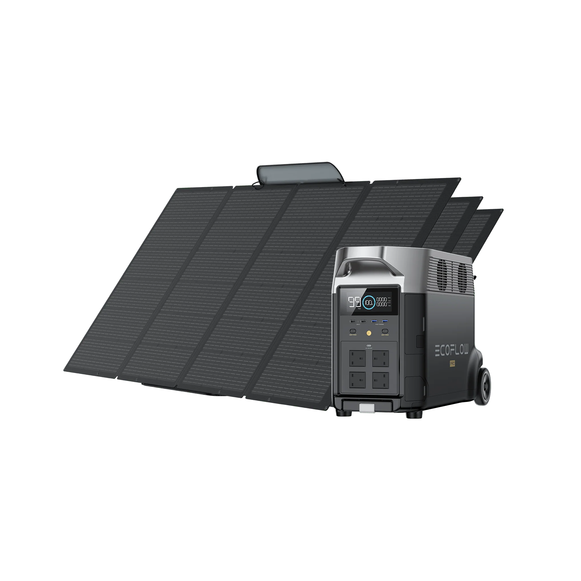 EcoFlow DELTA Pro Solar Generator (Portable PV400W) - Image 3