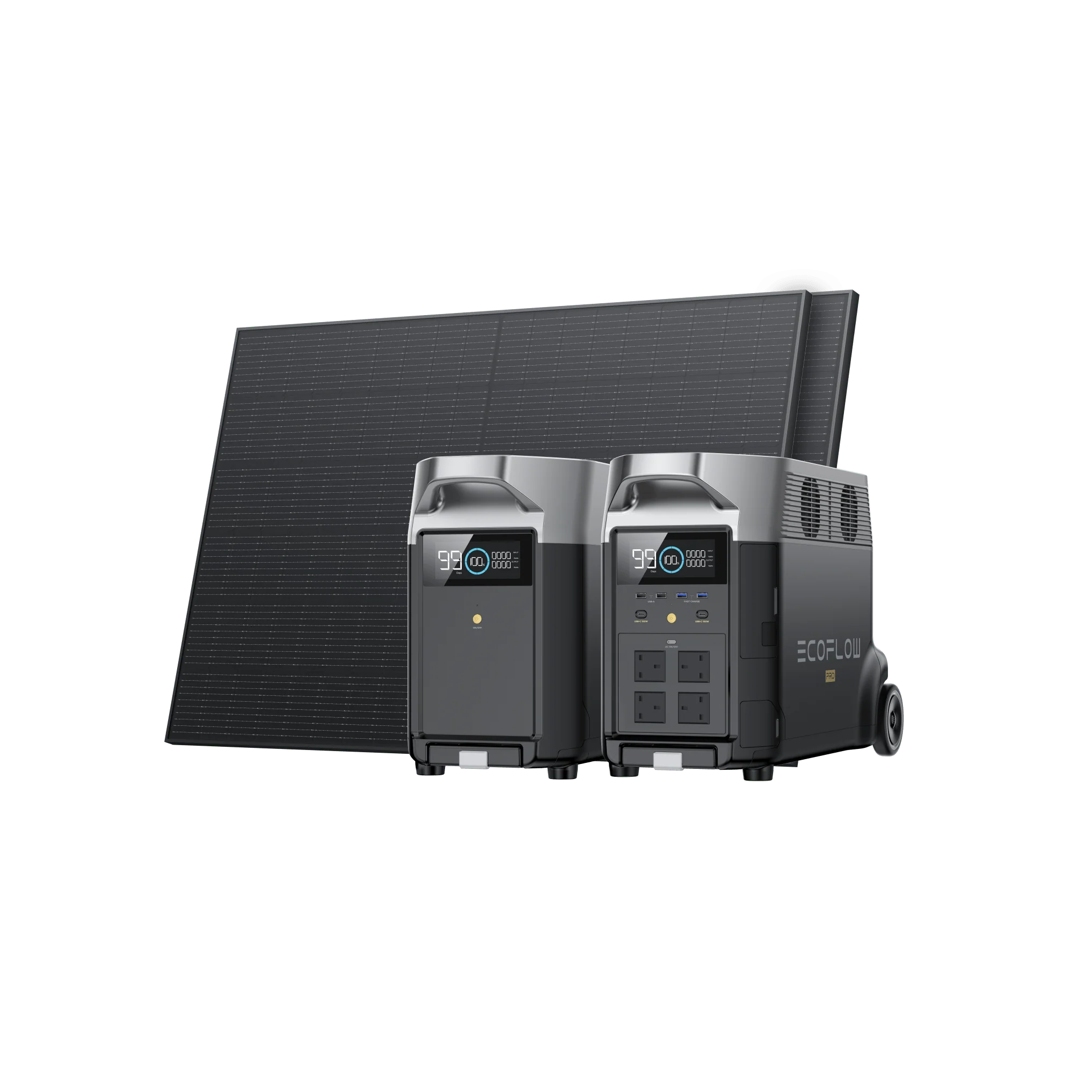 EcoFlow DELTA Pro Solar Generator (Rigid PV400W*2) - Image 3