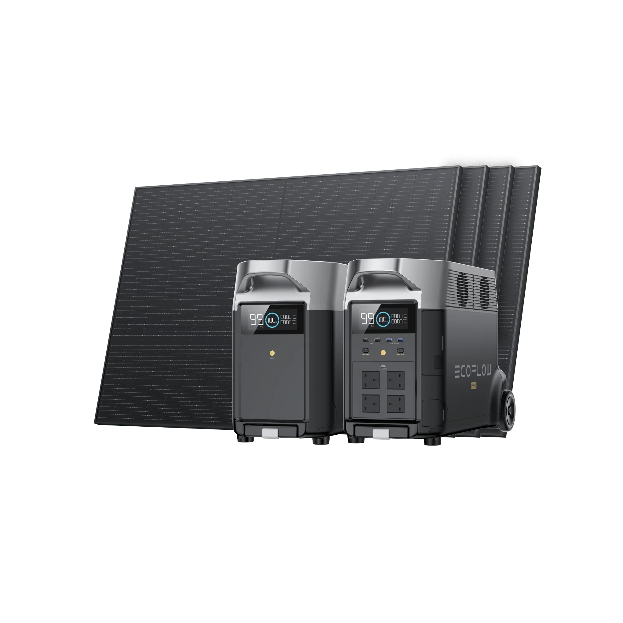 EcoFlow DELTA Pro Solar Generator (Rigid PV400W*2) - Image 4