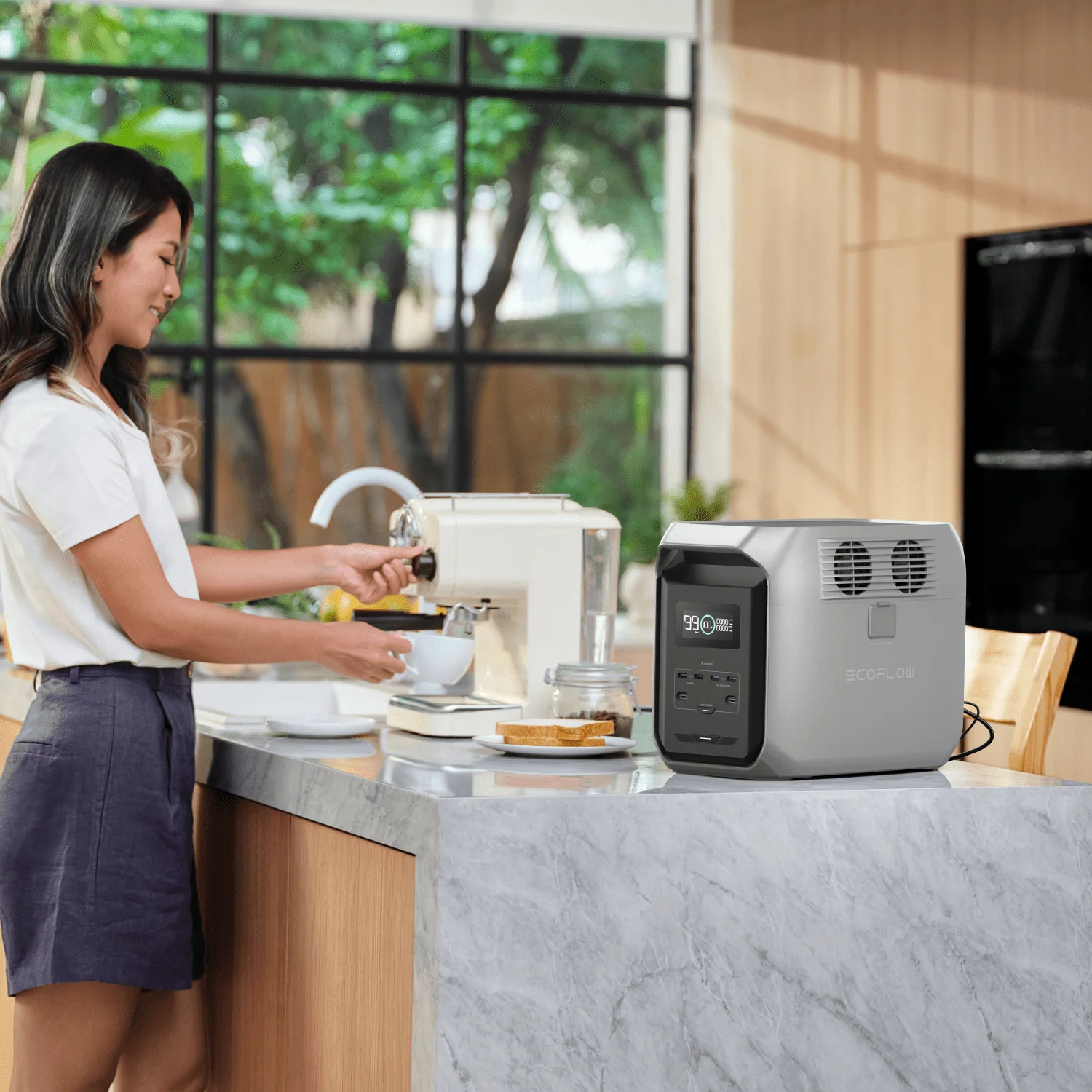 EcoFlow DELTA 3 1500 Portable Power Station (Refurbished) - Image 5