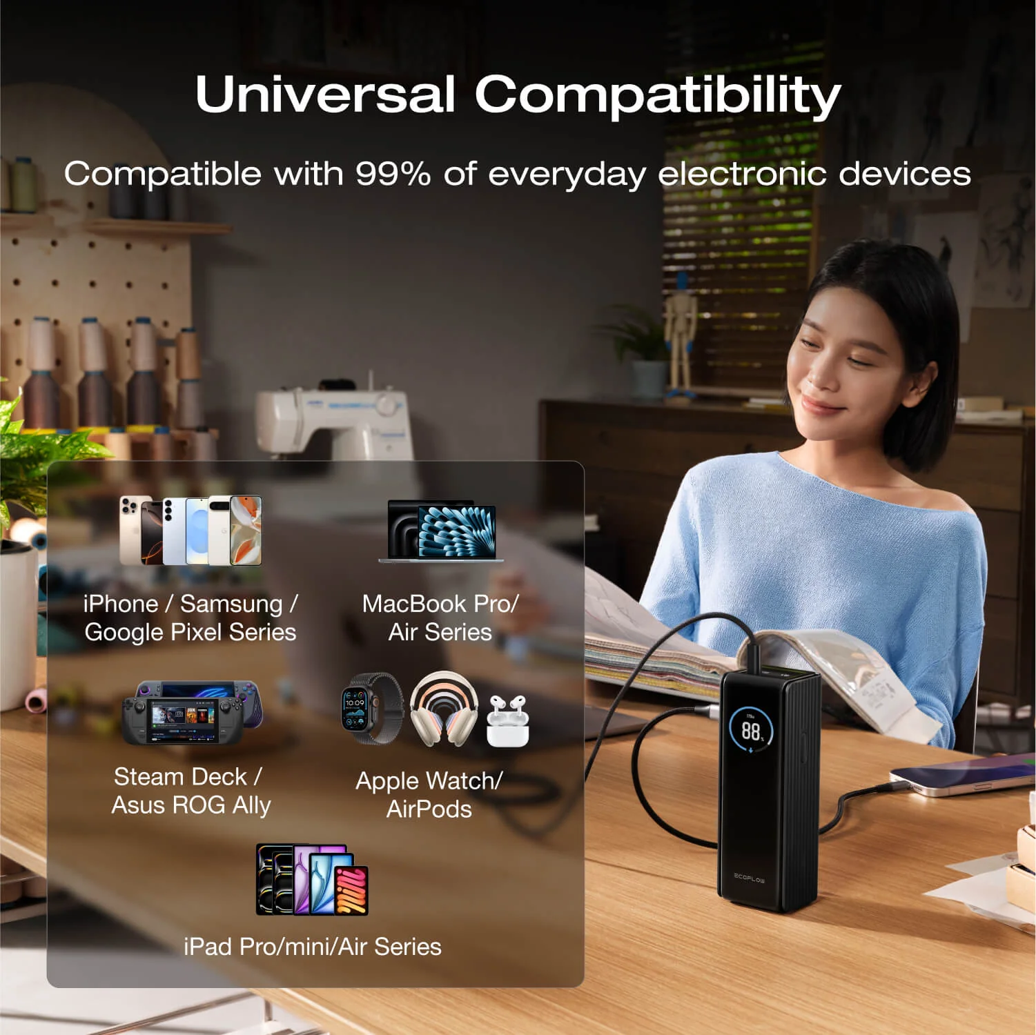 EcoFlow RAPID Power Bank (25,000mAh, 170W) - Image 7