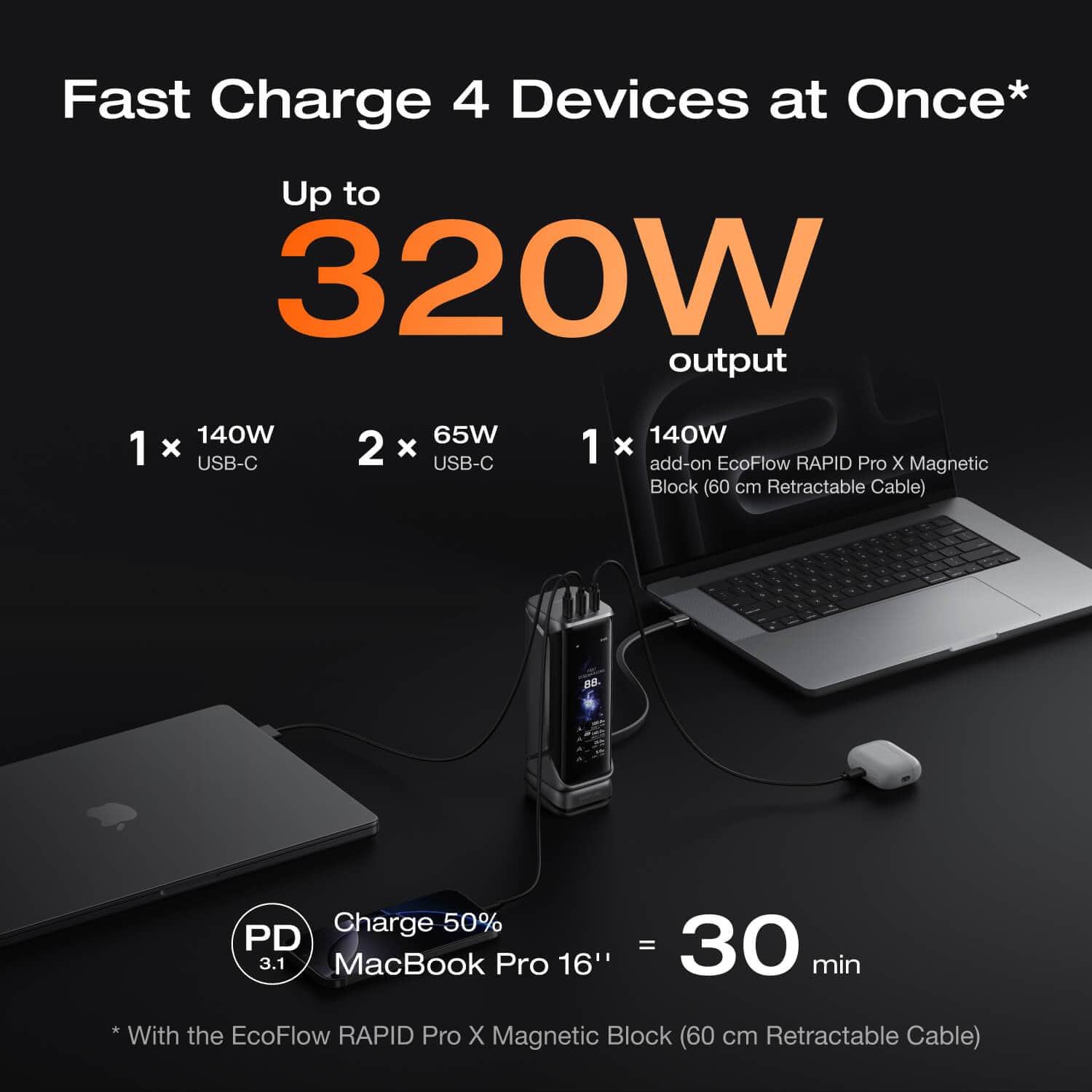 EcoFlow RAPID Pro X Power Bank (27,650mAh, 300W) - Image 4