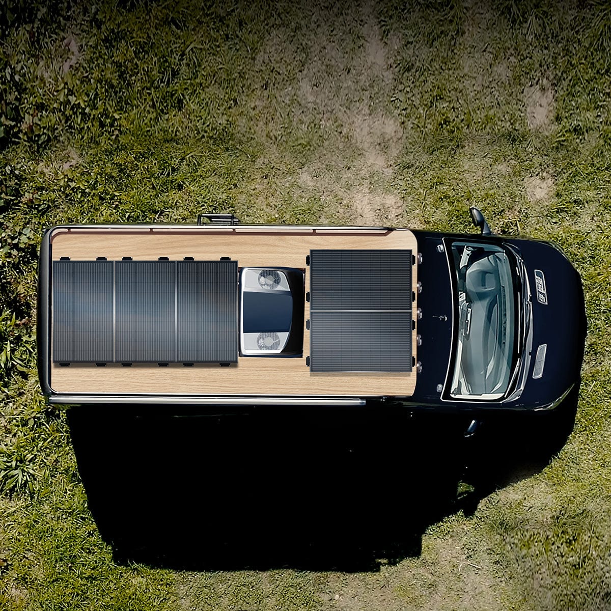 Rigid Solar Panel Mounting Feet EcoFlow - Image 4